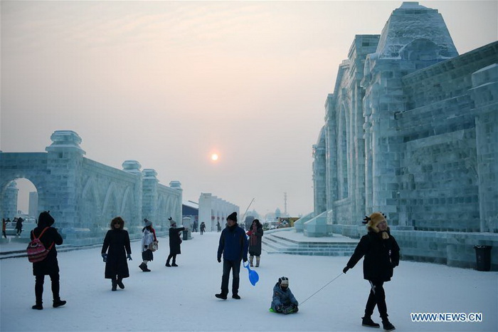 Harbin : un monde de glace pour le Nouvel An