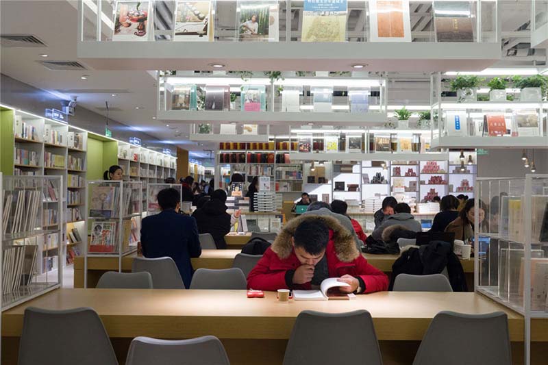 Une nouvelle librairie multifonctionnelle à Shanghai