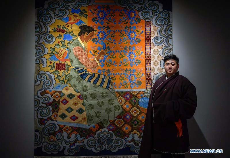 Petit aperçu du Salon du tapis tibétain de Lhassa