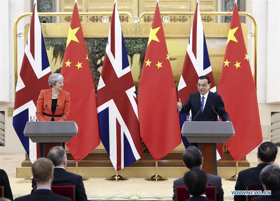 La Chine et le Royaume-Uni s'engagent à promouvoir l'âge d'or de leur partenariat