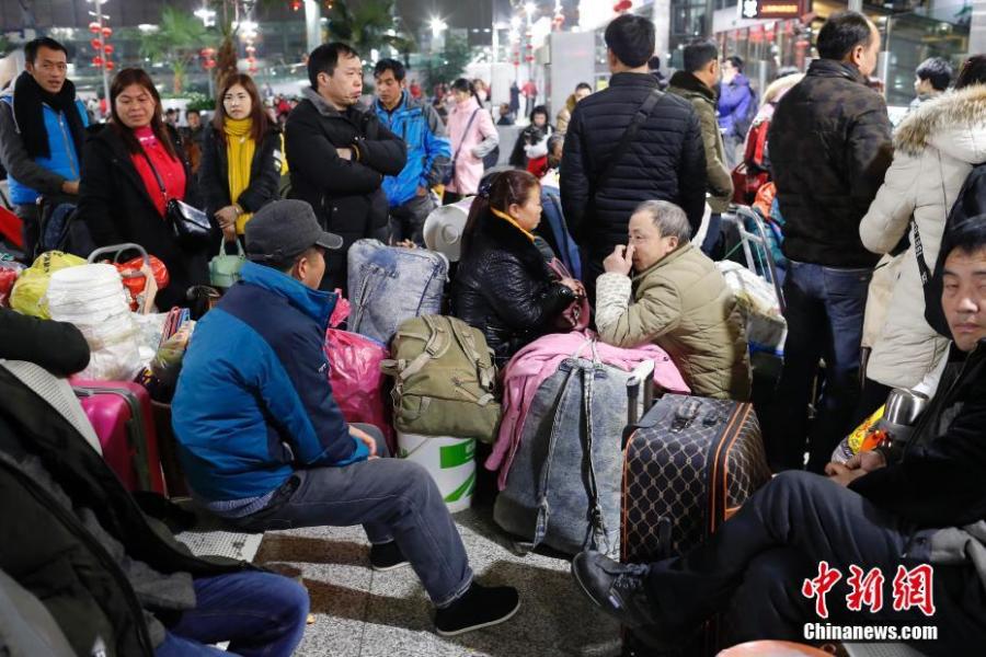 Début du « Chunyun », avec 2,98 milliards de déplacements attendus