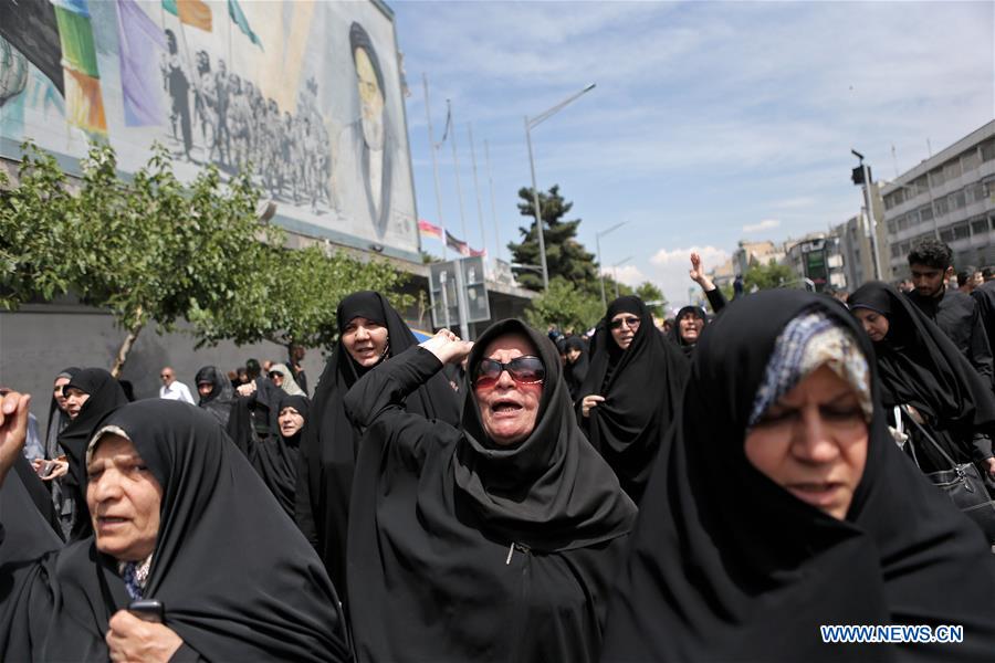 Les Iraniens organisent des rassemblements pour condamner le retrait des États-Unis de l'accord sur le nucléaire