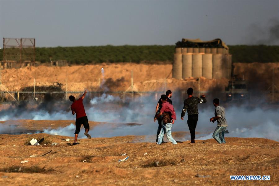 Un Palestinien tué dans des affrontements avec des soldats israéliens à Gaza le jour de la Nakba