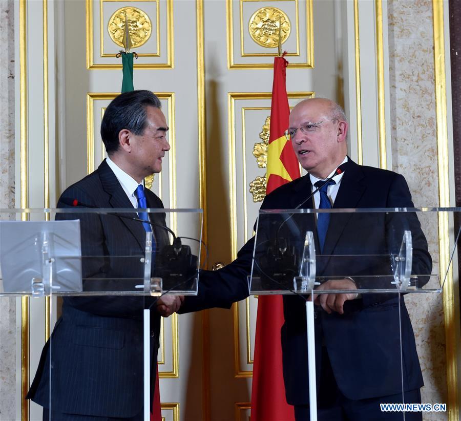 MAE chinois : la Chine et le Portugal sont des partenaires importants dans le cadre de la Ceinture et la Route