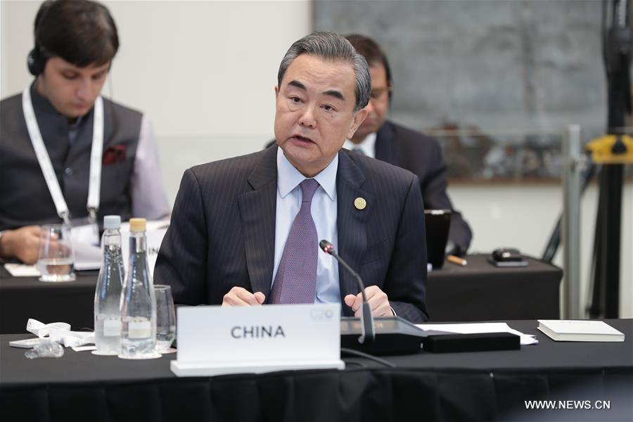 Le ministre chinois des AE appelle le G20 à davantage aider les pays en développement