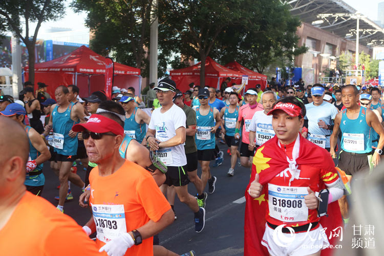 Départ du dernier marathon de la 1ère saison chinoise à Lanzhou
