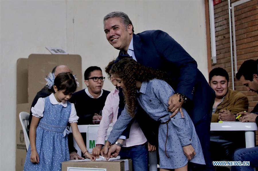 Colombie : Ivan Duque remporte l'élection présidentielle