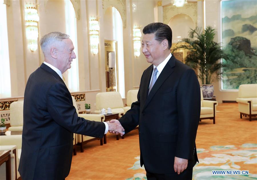Le président chinois rencontre le secrétaire américain à la Défense