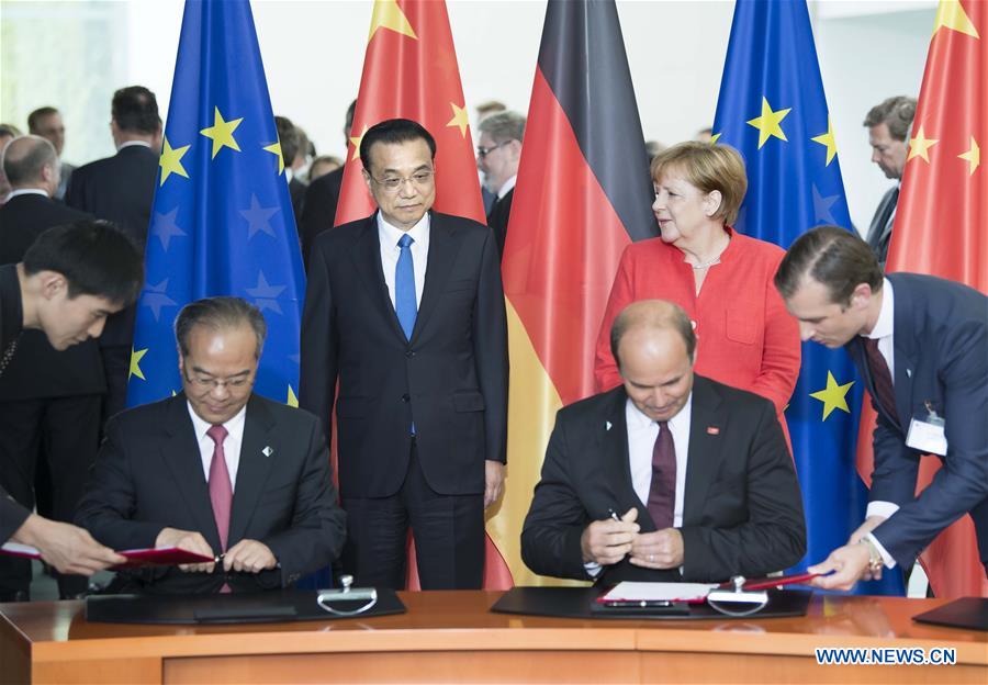 La Chine et l'Allemagne conviennent de s'opposer ensemble au protectionnisme