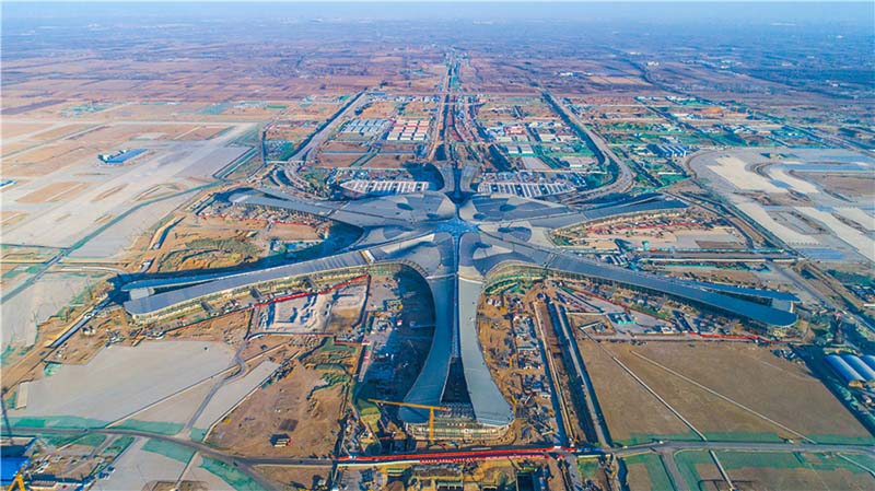 20 minutes suffiront pour aller de Xiong'an au nouvel aéroport de Beijing
