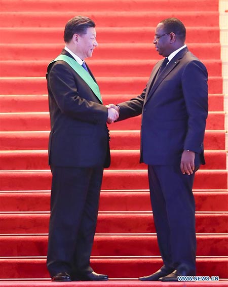 Les présidents chinois et sénégalais s'engagent pour l'avenir des relations bilatérales