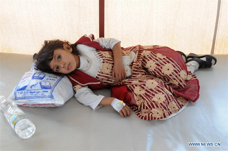Yémen : épidémie de choléra à Sanaa