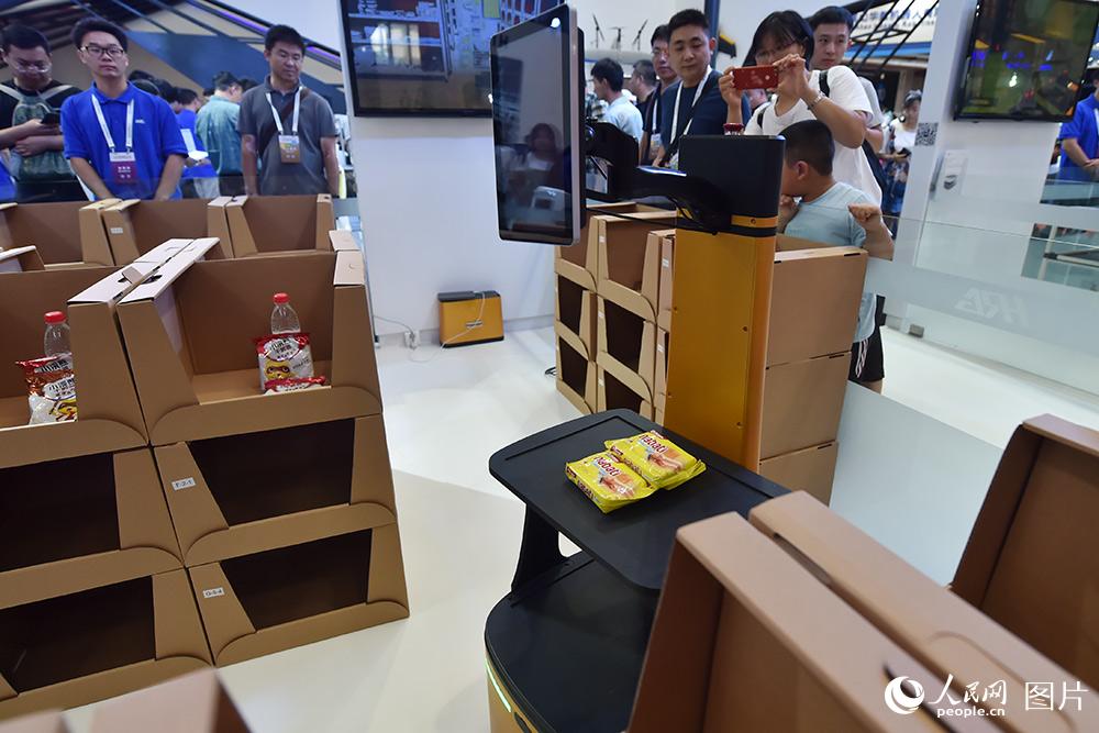 Ouverture du salon mondial du robot 2018 à Beijing