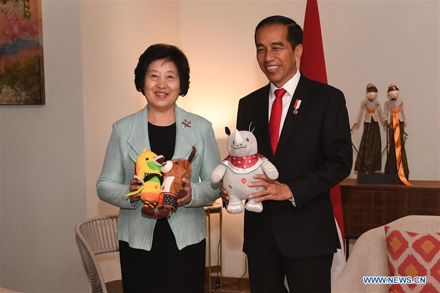Le président indonésien rencontre l'envoyée spéciale du président chinois