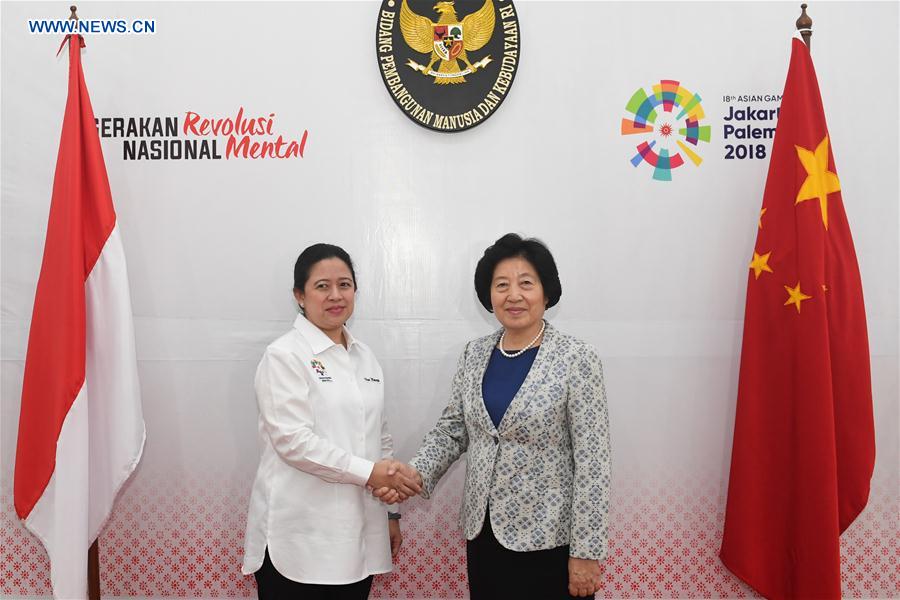 L'envoyée spéciale du président chinois rencontre une ministre indonésienne