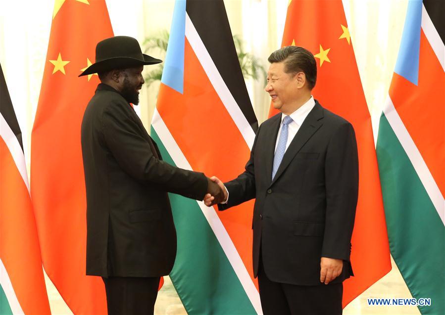Xi Jinping rencontre le président sud-soudanais