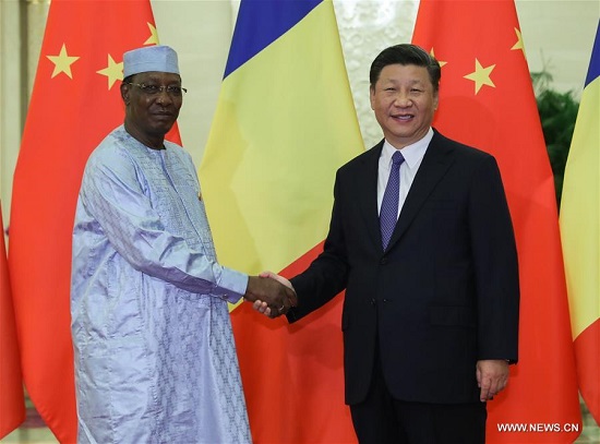 Xi Jinping rencontre le président tchadien