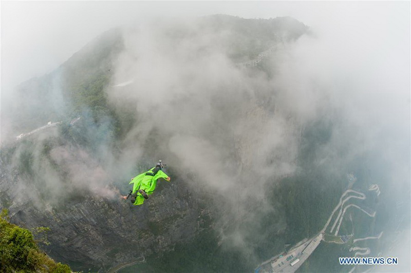 Grand prix de Chine de la Ligue mondiale de wingsuit