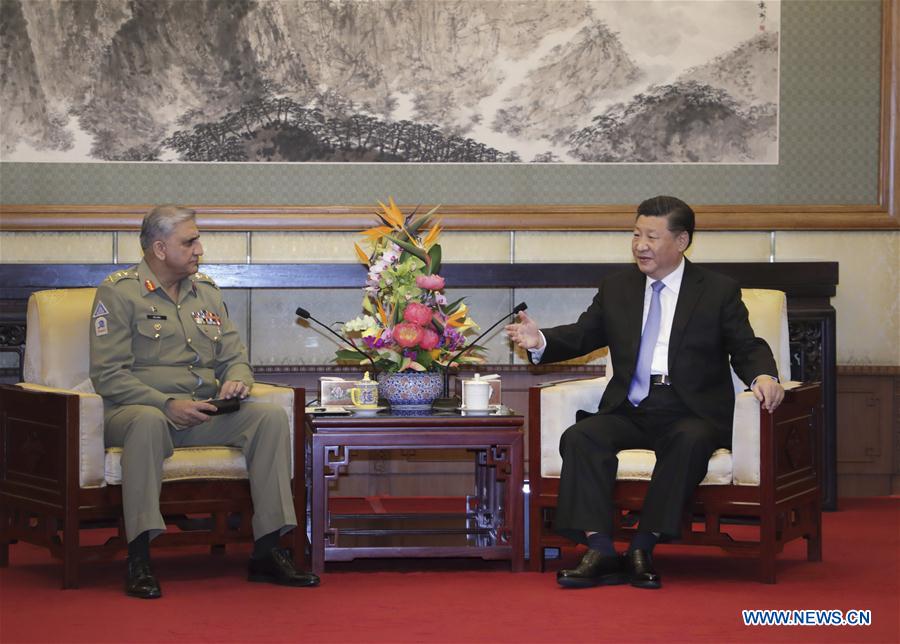 Xi Jinping rencontre le chef de l'armée pakistanaise