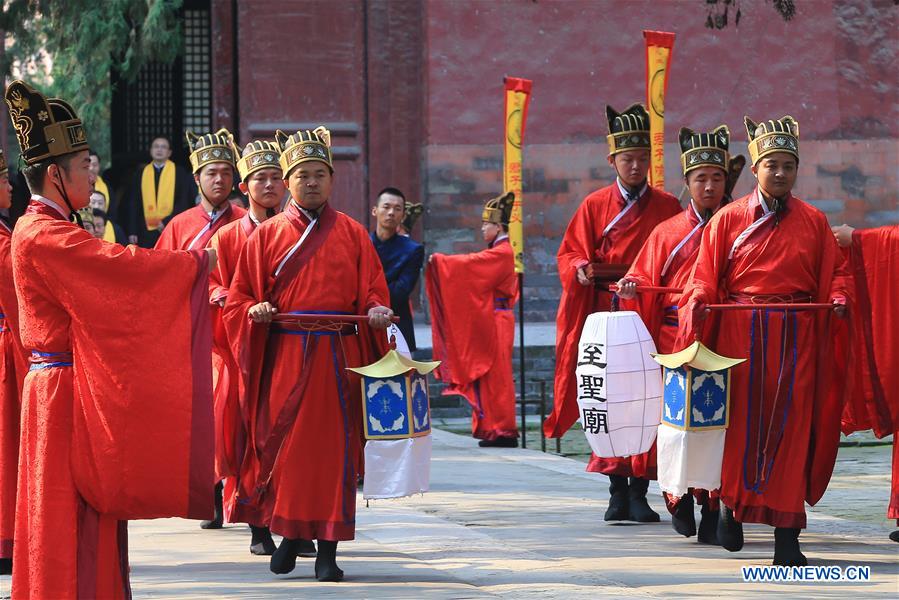 La Chine célèbre le 2.569e anniversaire de Confucius