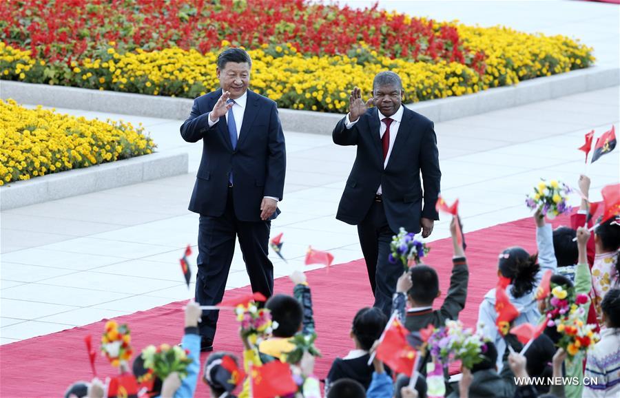 La Chine et l'Angola conviennent de promouvoir leurs relations bilatérales