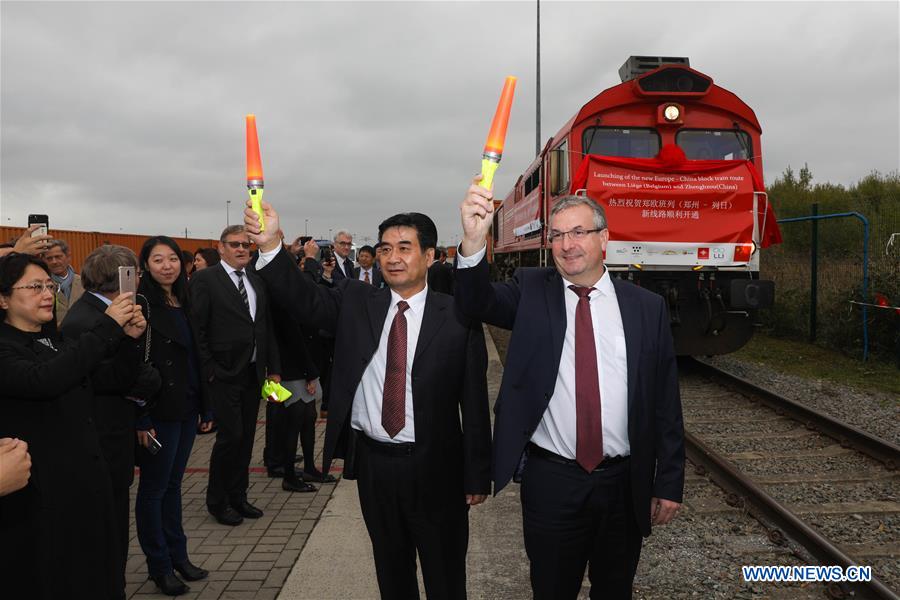 La Chine et la Belgique lancent une nouvelle ligne ferroviaire de fret