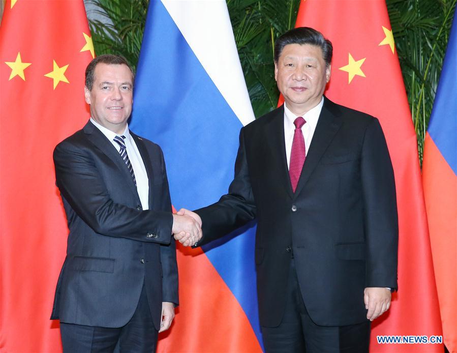 CIIE : Xi Jinping rencontre le Premier ministre russe