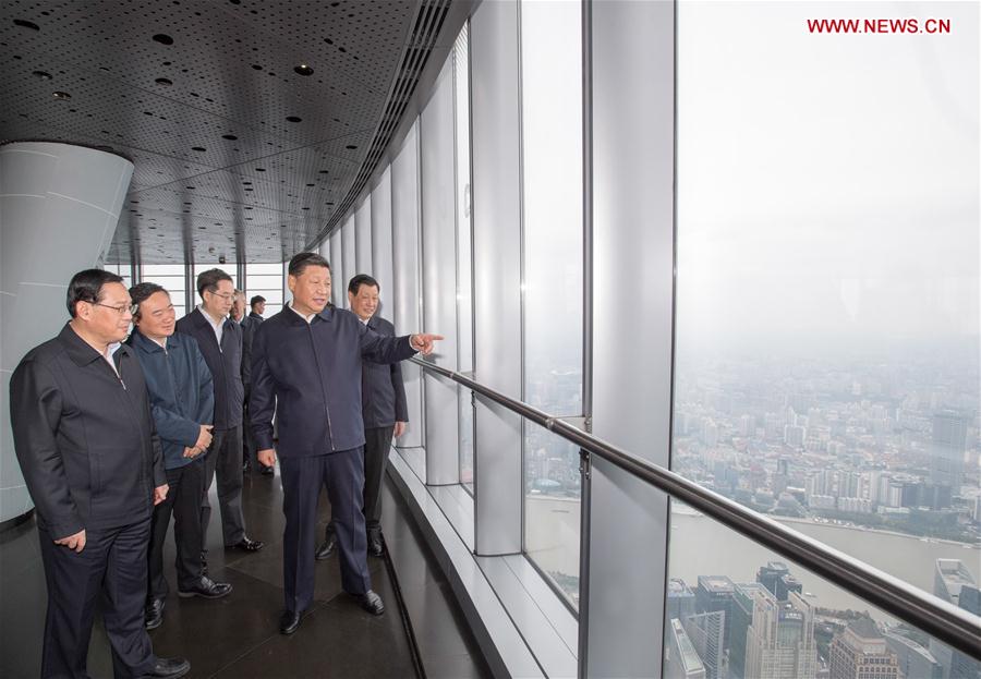 Xi Jinping souligne le renforcement de la réforme et de l'ouverture et l'amélioration de la compétitivité de Shanghai durant une inspection