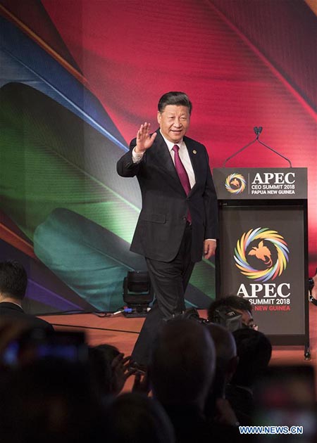 Le président Xi Jinping prône une économie mondiale inclusive et réglementée au sommet des PDG de l'APEC 