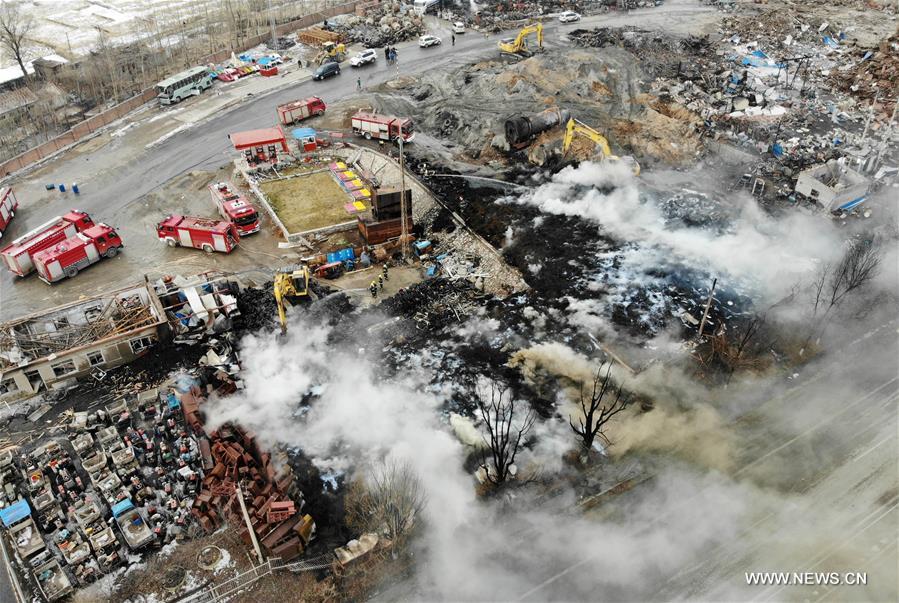 Chine : deux morts et 57 blessés suite à l'explosion d'un entrepôt au Jilin