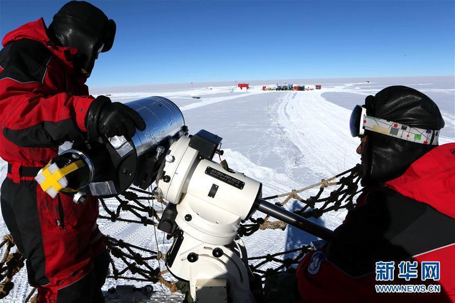 La Chine installe un nouveau télescope en Antarctique