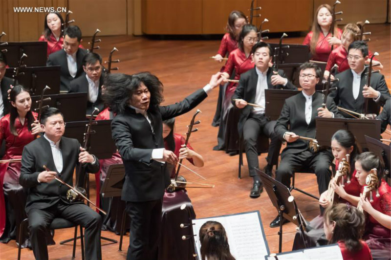 L'Orchestre chinois de Suzhou en représentation à Budapest en Hongrie 