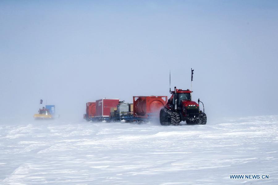 Antarctique : la mission de recherche chinoise quitte la station Taishan