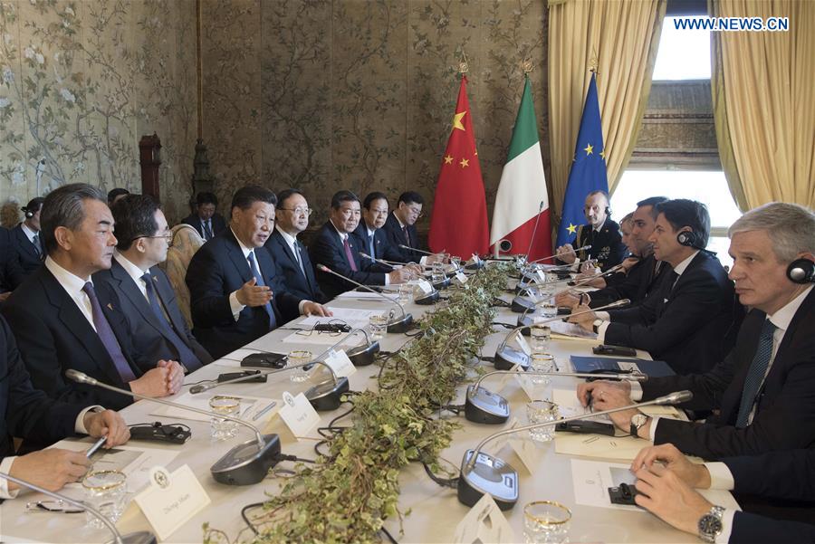 Xi et Conte entendent faire entrer les liens sino-italiens dans une nouvelle ère