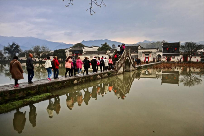 Un site chinois de l'UNESCO atteint sa haute saison touristique plus tôt que d'habitude