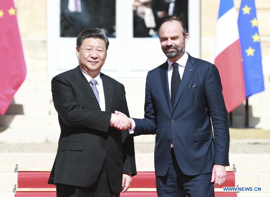 Le président chinois rencontre le PM français pour renforcer davantage les relations sino-françaises