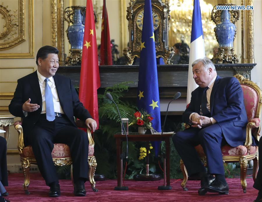 Xi appelle à un partenariat solide et une coopération plus fructueuse avec la France