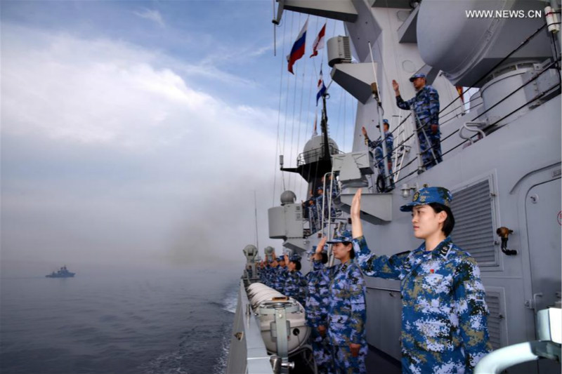 Fin de l'exercice naval conjoint sino-russe à Qingdao