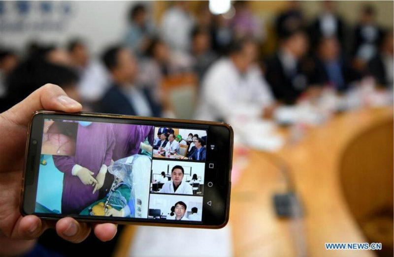 Anhui : première opération collaborative à distance réussie via le réseau 5G