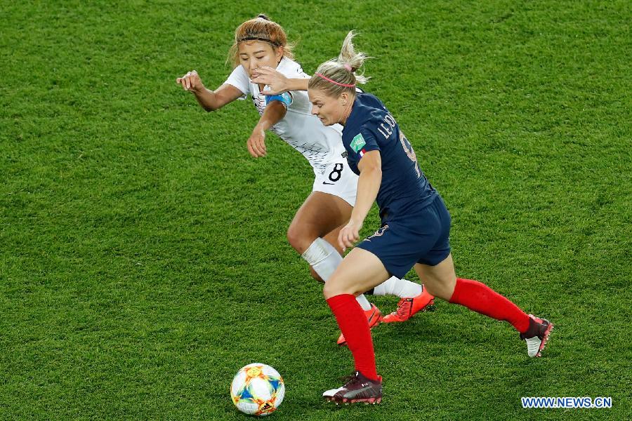 Mondial féminin 2019 de football : la France bat la Corée du Sud 4-0