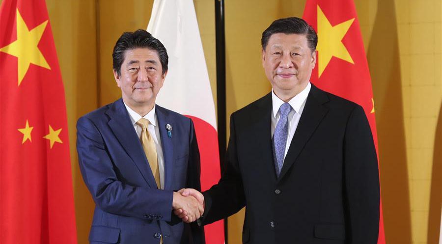 Xi Jinping et Shinzo Abe parviennent à un consensus en dix points pour promouvoir les relations entre la Chine et le Japon