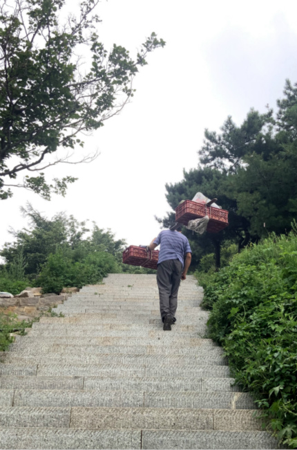 Shandong : à la découverte des porteurs du mont Taishan