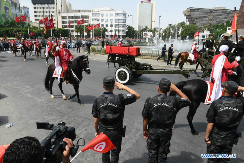 Tunisie : début des funérailles du défunt président Béji Caïd Essebsi