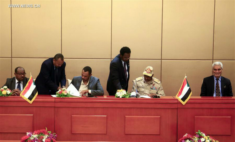 Soudan : le CMT et l'opposition s'entendent sur la déclaration constitutionnelle