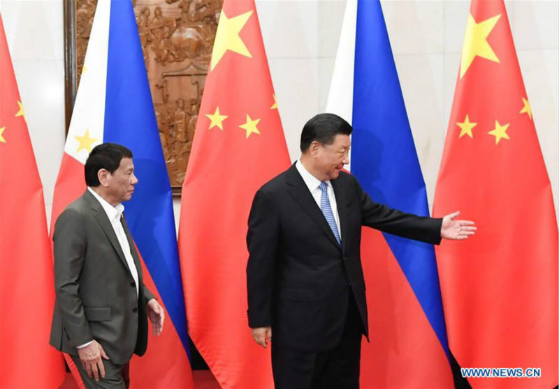 Xi Jinping rencontre le président philippin