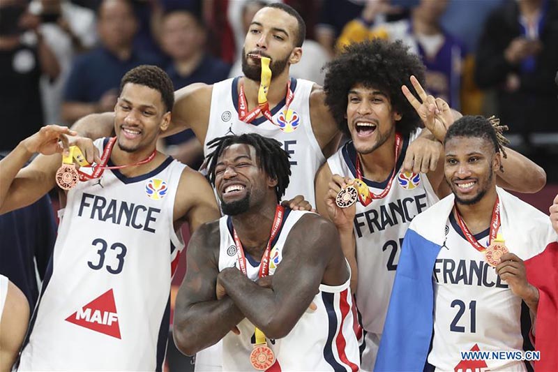 La France remporte le bronze à la Coupe du monde de basket de la FIBA