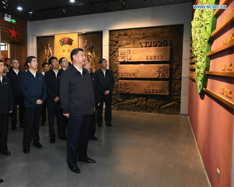 Xi Jinping effectue une tournée d'inspection dans le centre de la Chine