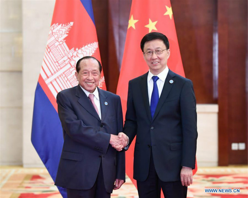 Chine : Han Zheng rencontre des dirigeants étrangers participant à l'Expo Chine-ASEAN