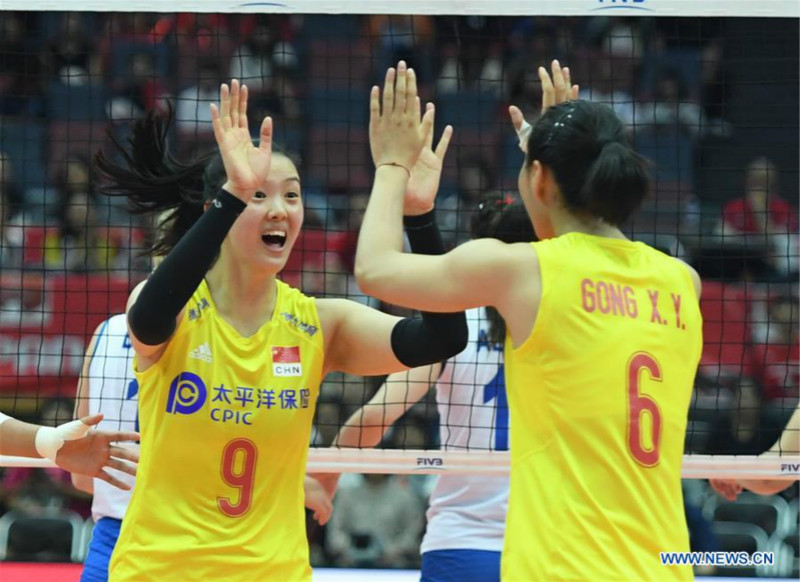 Coupe du monde de volleyball dames : Chine-Serbie
