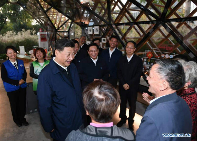 Tournée d'inspection de Xi Jinping à Shanghai